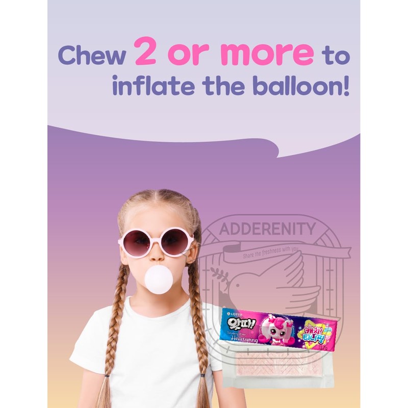 Lotte Watta Catch Teenieping Character Chewing & Bubble Gum 13.7g