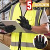 HANDLANDY Work Gloves Men Women Safety Mechanic Gloves Touch Screen