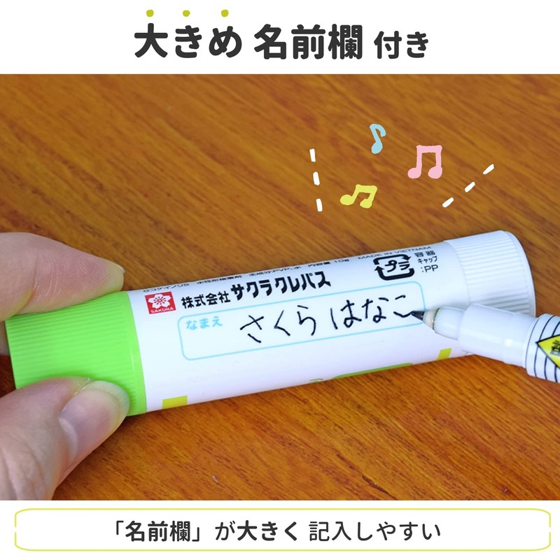 Sakura Crepas Nori, Elementary School Stationery, Glue Stick, Firmly Stick
