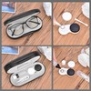 Zettokete Glasses and Contact Case 2 in 1 with Contact