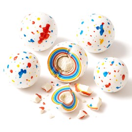 NY Spice Shop Psychedelic Jawbreakers - 1 Pound (1.25 Inch) Crunchy Jawbreakers Rock Hard Long Lasting Candy Bulk - Colorful Candy Balls for Parties, Snacks Time and More