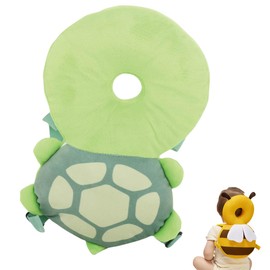 Baby Head Protection Backpack Soft Baby Fall Back Head Protector Toddler Backpack Wear Safety Pad for Crawling Walking (Style F)