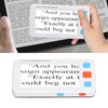 5.0in Electronic Digital Magnifier Portable Reading Aid 4X‑32X Zoom 17