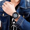 TONSHEN Men's Outdoor Sports Digital 50 m Waterproof Watches LED