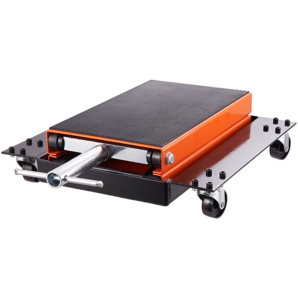 Happybuy 1100 LBS Bike Elevator Quad Scissor Lift Jack, Dolly