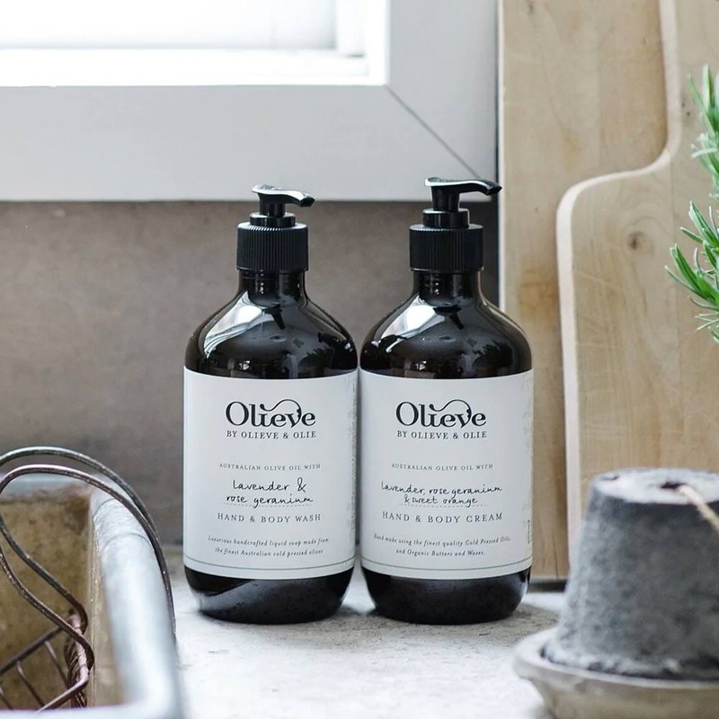 Olieve & Olie Hand & Body Wash 500ml - Lavender