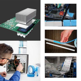 LLPT Double Sided Thermal Tape 1.2" x 108 Ft Strong Adhesive for Electronic Components LED Strips Heat Sinks(TC128)