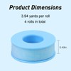 Obeyalash 4 Rollen Micropore Tape Wimpern Tape für Wimpernverlängerung Bandm