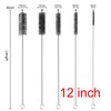 Straw Cleaner Brush Extra Long 12 inch, 10 PCS Straw