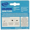 Swim 1 Pair Plugz Child Swimming Earplugs - Pack of