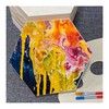 6 Pieces 6'' x 7'' Unfinished Wooden Hexagon Painting Panel
