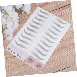 Outanaya Artificial Eyebrows Temporary Brow Stickers Set Full and Natural Look No Recovery Needed Suitable for Both Men Women
