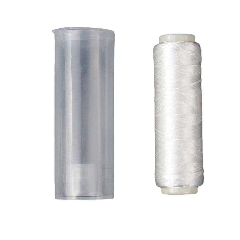 ANCLLO 2 Rolls Nylon Fishing Line,0.2mm 200m High Tensile Nylon