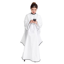 OHPHCALL Hair Dressing Cape for Women Men Haircutting Cloth Pongee Fashionable Water Sleeve Cape