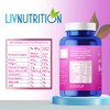 Liv Nutrition Biotina Colágeno 400 Cápsulas Veganas Gluten Azúcar Pack