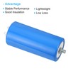 PATIKIL CBB60 80uf Running Capacitor,2Pcs AC 250V 4Pins 50/60Hz Cylinder