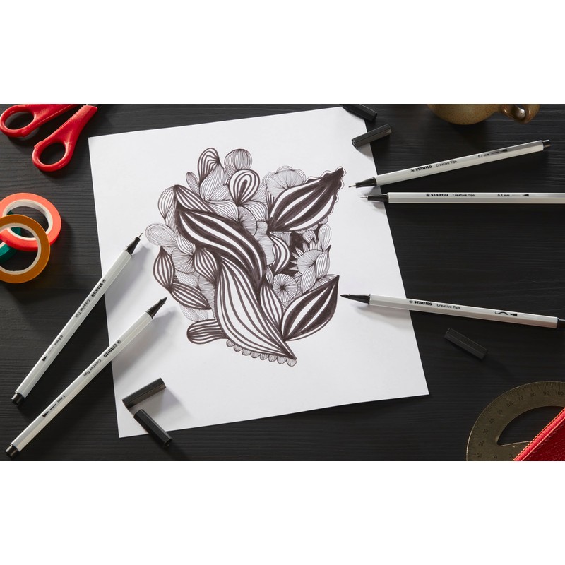 Multi-Tip Pen Set - STABILO Creative Tips - ARTY -