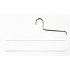 MAWA Non-Slip Hanger Conch Hanger Z 5-Pack 13×6.7×0.3 inches White