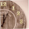Operitacx 6pcs Clock Numerals Replacement DIY Wall Clock Parts for