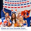 AhfuLife French Flag 5ft x 3ft for Olympic Decorations, 1pcs