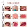Delineador De Labios Tattoo Peel-off Brillo Labial Mate 4pcs