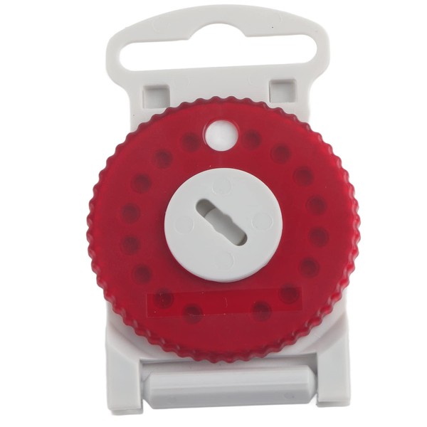 HF3 Wax Protection Wheel for Hearing Aids, Cerumen Filter for Hearing Aids, Waterproof Resound Wax Protection Filter, Cleaning Accessories for Hearing Aid (Red)