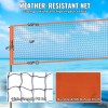 VEVOR 4-Way Volleyball Net, Adjustable Height Badminton Net Set for