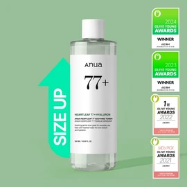 [Large Capacity] Anua Eoseongcho 77 Soothing Toner 500ml / 아누아 어성초 77 수딩 토너 500ml