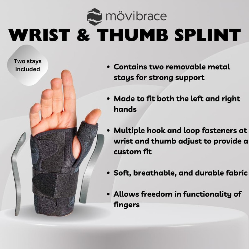Movibrace Dynamic Wrist and Thumb Splint