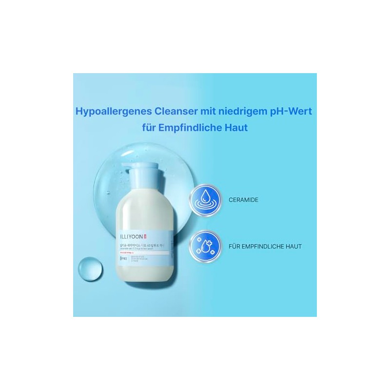 ILLIYOON Ceramide Ato 6.0 Baby Head to Toe Cleanser 500ml