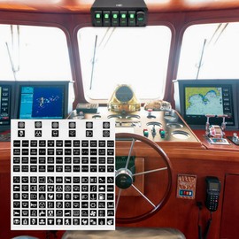 5 Gang Rocker Switch Box Aluminum 12v Switch Panel SPST ON Off Switch PD Type C and QC 3.0 USB Charger Voltmeter Waterproof Toggle Switch Panel DIY Stickers for Boats Cars RVs Trucks