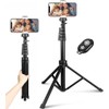 Tripod Selfie Stick Wireless Monopod Remote Shutter Compatible with Sharp
