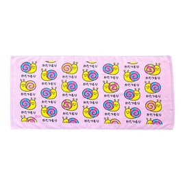 Okutani Corporation Oekaki Series Face Towel, Snail, 100% Cotton