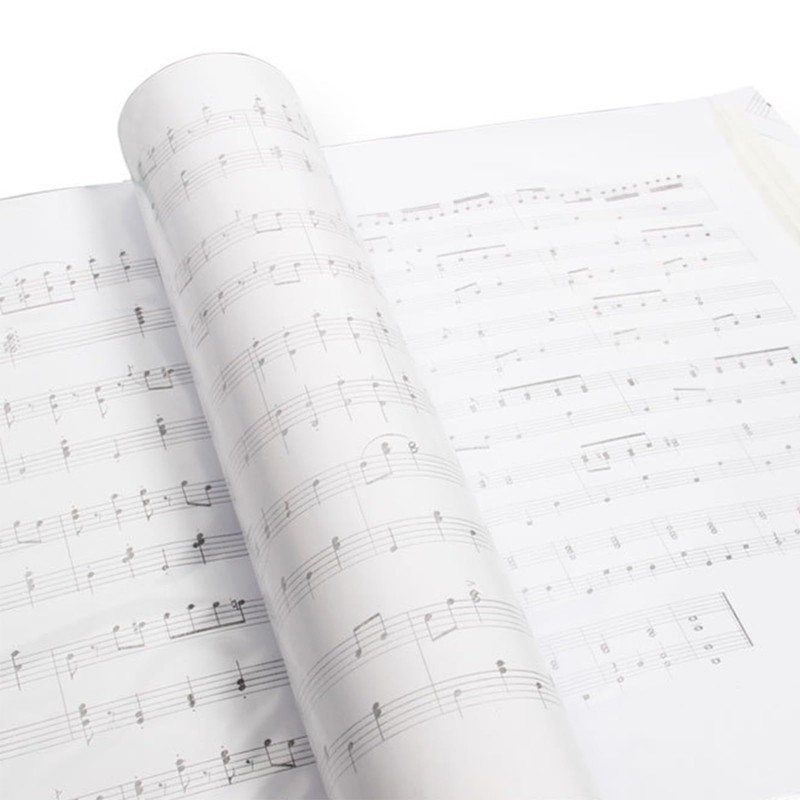 Yueser Music Folder, Choir Folder, White Music Folder A4, 80