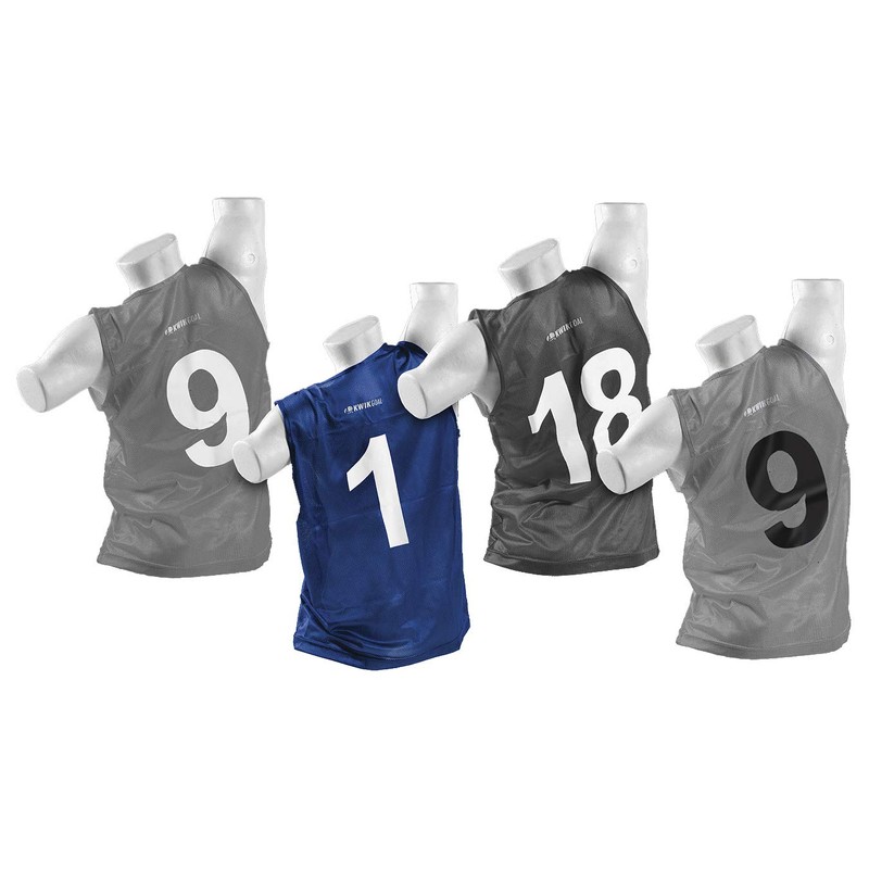 Kwik Goal Numbered Vest (18 count)