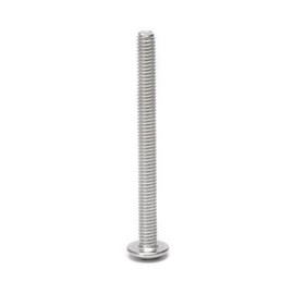 40Pcs M4 x 45mm Truss Head Machine Screws for Cabinet Drawer Knob Pull Handle, 304 Stainless Steel, Phillips Drive