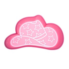 (300 Design Optional) MUBYOK M466 Star Cowboy Hat Silicone Freshie Mold for Baking Aroma Beads Car Freshie Supplies