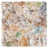 Watercolour Animal Sticker Set 50 Pieces Cute Decoration for Car