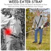 2Pcs Shoulder Strap for Weed Trimmer, Adjustable Weed Eater Strap