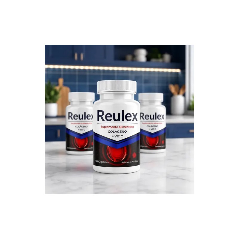 Reulex Original 3 Frascos | Colageno Msm | Vitaminas Y