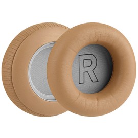 Geekria Elite Sheepskin Replacement Ear Pads for Bang & Olufsen Beoplay H9, H7 (Not Compatible with H9 3rd Gen, h9i) Headphones Ear Cushions, Headset Earpads, Ear Cups Repair Parts (Brown)