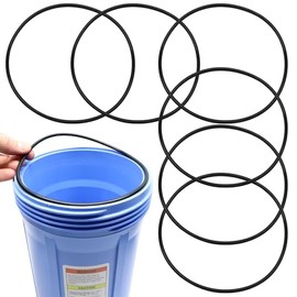 Captain O-Ring 151122 - Anillos tóricos de repuesto compatibles con filtros de agua Pentair Pentek Big Blue Tamaño OEM ORing Buna-N (paquete de 6)