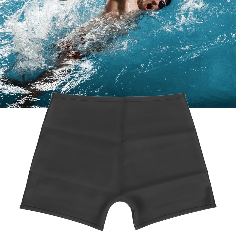 Women Silicone Swim Short Waterproof Leakproof 4 Corner Swimming Shorts