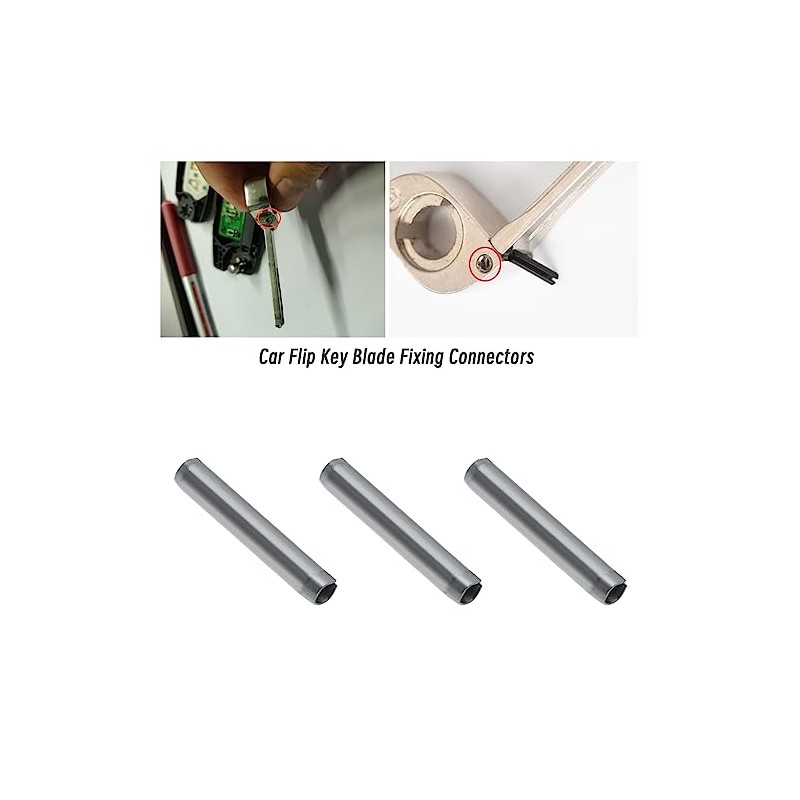 VGOL 100PCS 9.4x1.7mm Dowel Pin Slotted Spring Tension Pins Sellock