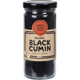 Mindful Foods Organic Black Cumin Jar 140 g