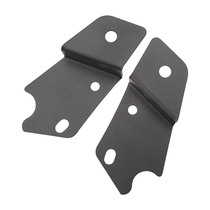1 Pair A Pillar LED Light Brackets Black Powder Coating