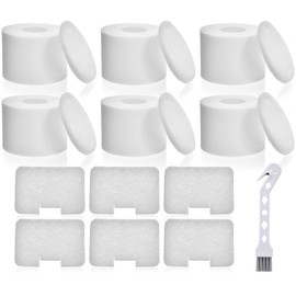 Anicell 6 Pack Filters Replacement for Shark Navigator Deluxe NV42, NV4226, NV46, NV44, NV4626, UV402, NV36 Upright Vacuum, Filter Part #XFF36