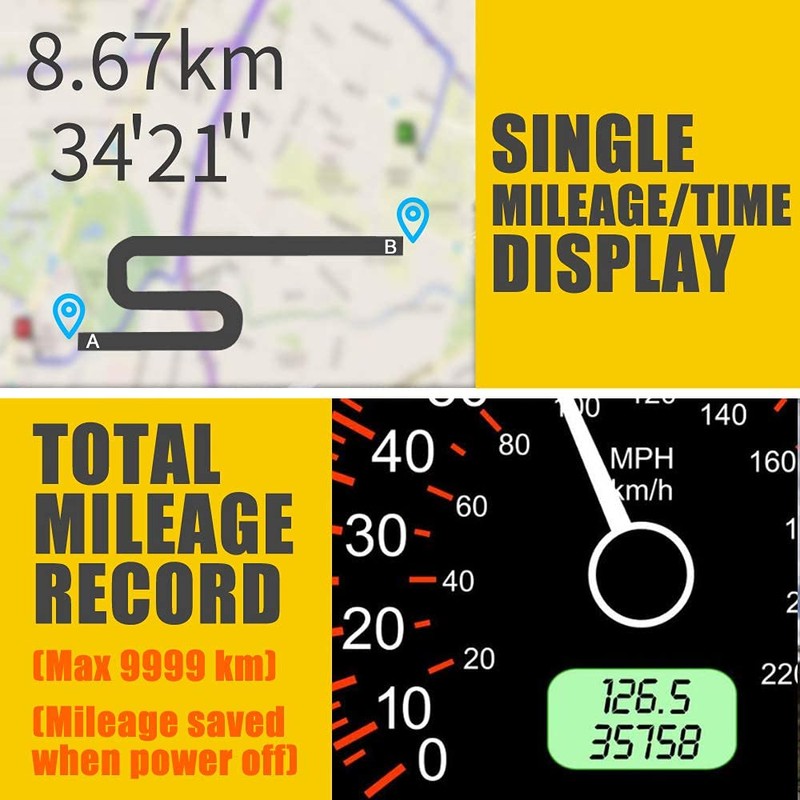 kingneed HUD Original Universal GPS Head Up Display Speedometer Odometer