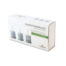 MESSERSCHMIDT Add Drum Kit EMVSC Vegetable Cutter 62010, Stainless Steel, Silver, 14 x 11 x 23 cm