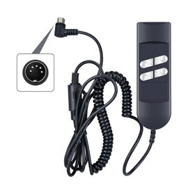 ZWP Replacement Remote Control fit for Fromann Okin 4 6 Button Recliner Lift Chair or Power Recliner, for Sleep Number Flex Fit Wired Adjustable Bed，Wire Length 59 in